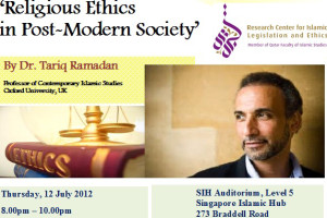 Event Review: Religious Ethic in Post-Modern Society by Prof Tariq Ramadan