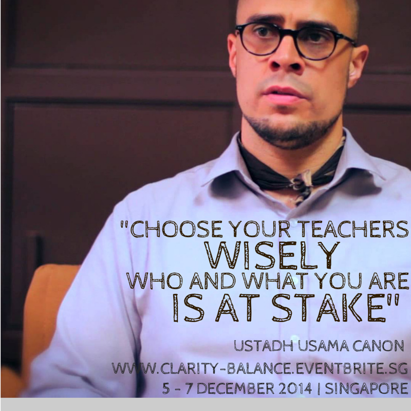 Choose teachers wisely