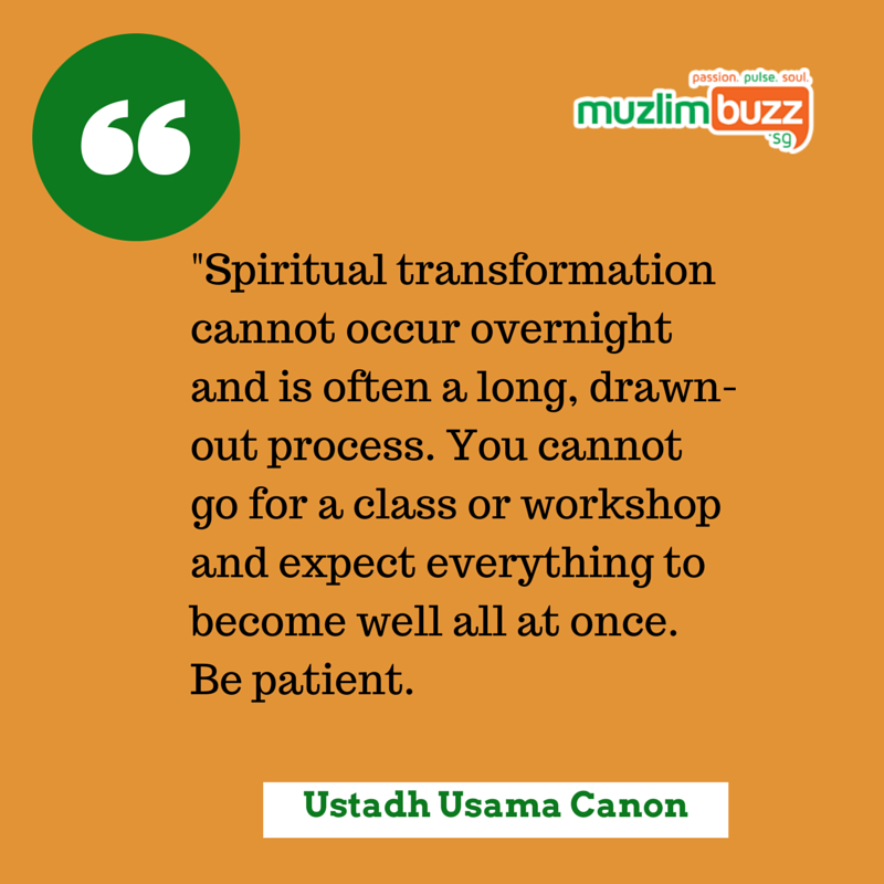 -Spiritual transformation cannot occur